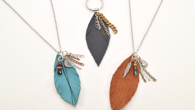 Leaf Charms for DIY Jewelry Making & Crafting, Pendants for Necklaces