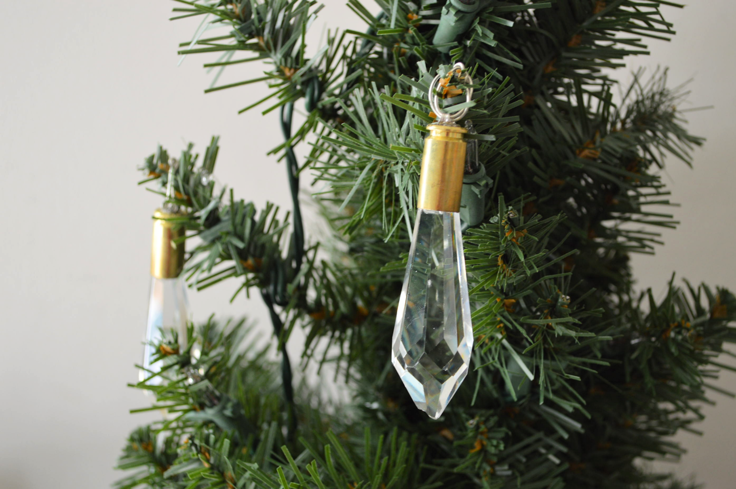 Bullet Shell Crystal Ornaments