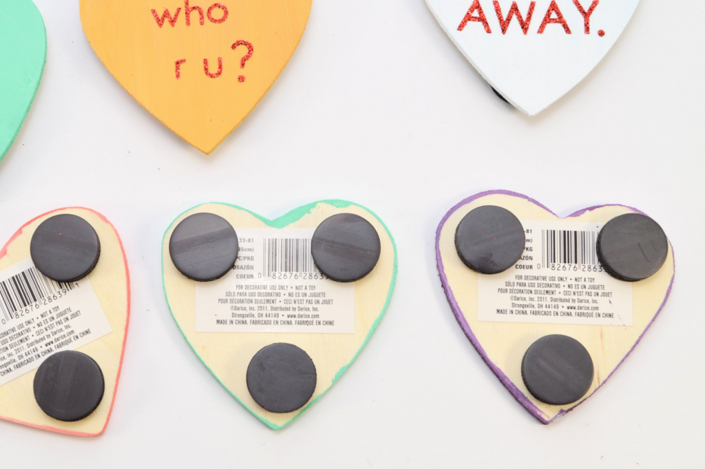 DIY Valentine's Day Heart Magnets – Moments With Mandi