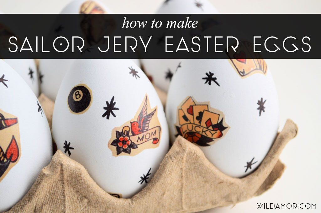 Sailor Jerry Easter Eggs DIY 