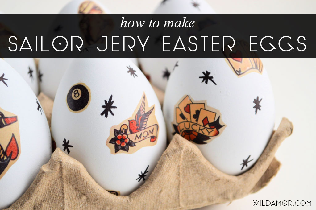 Sailor Jerry Easter Eggs DIY