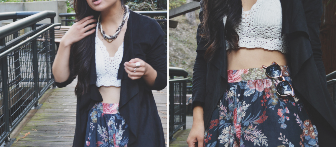 DIY: Braided Rope and Chain Necklace