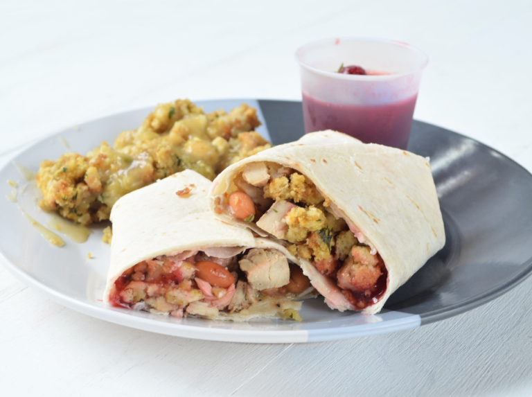 Bustle DIY: Thanksgiving Leftovers Burrito