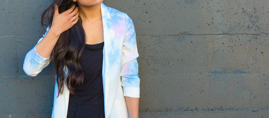 How to Make a Watercolor Blazer