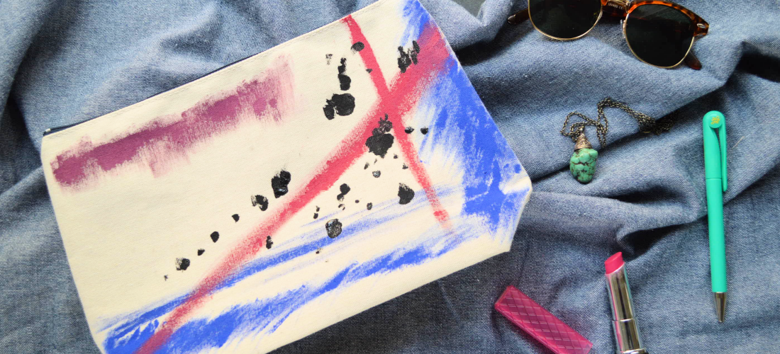 eHow: Artsy Canvas Pouch