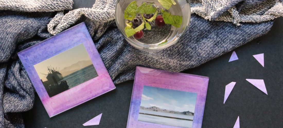 Crafty with Canon: DIY Glass Coasters
