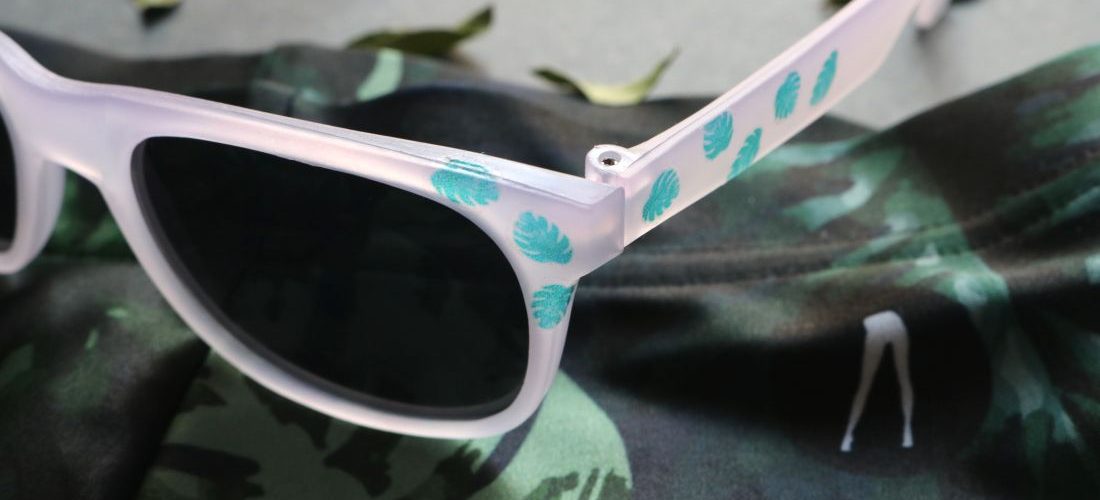 DIY: Jungle Print Sunglasses