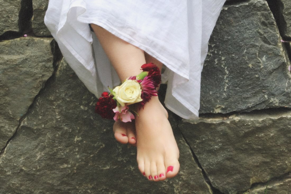Festival DIY: Flower Anklet