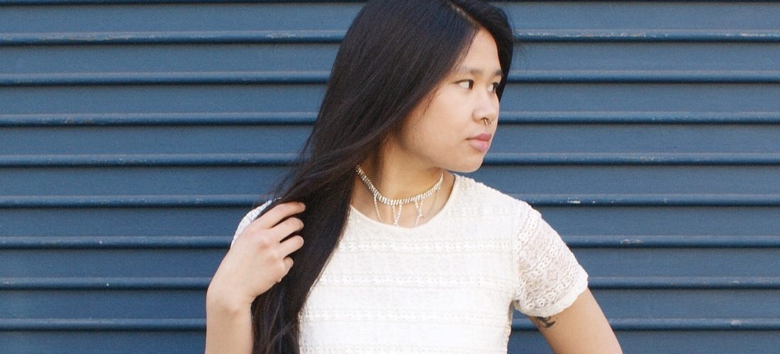 DIY: Draped Rhinestone Choker