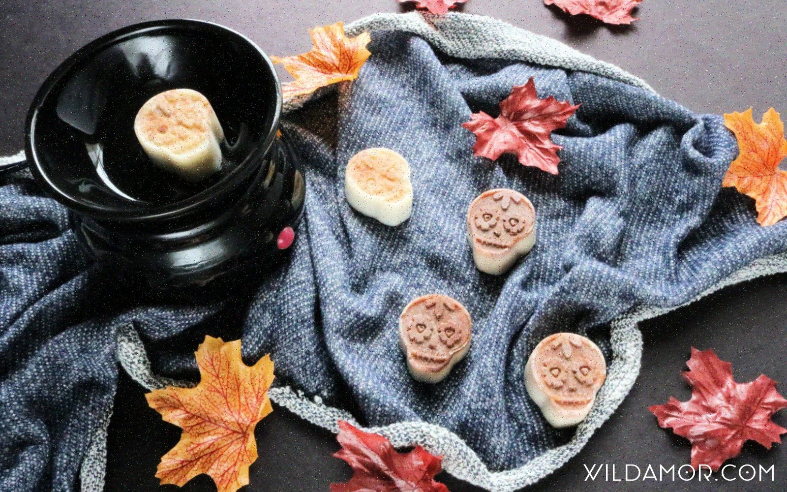 DIY coffee scented wax melts recipe and tutorial