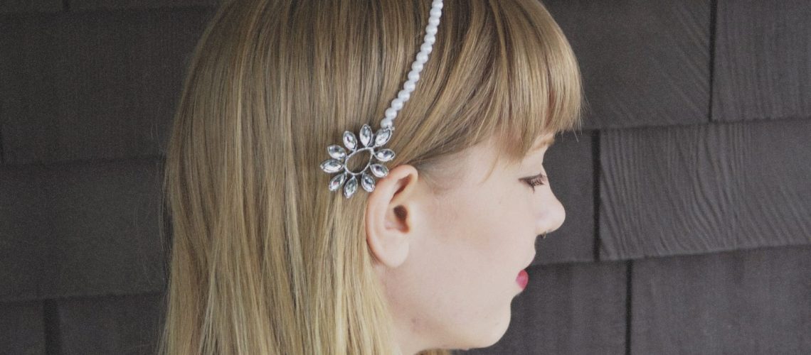 DIY: Pearl and Gem Headband