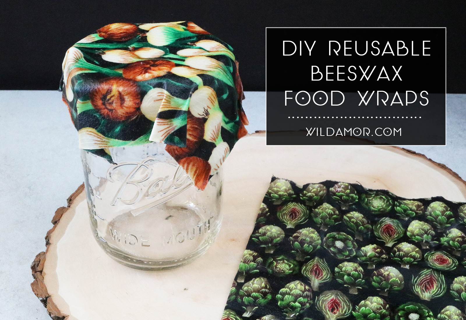 How to DIY Beeswax Food Wraps - Best Way to Make Reusable Food Wraps