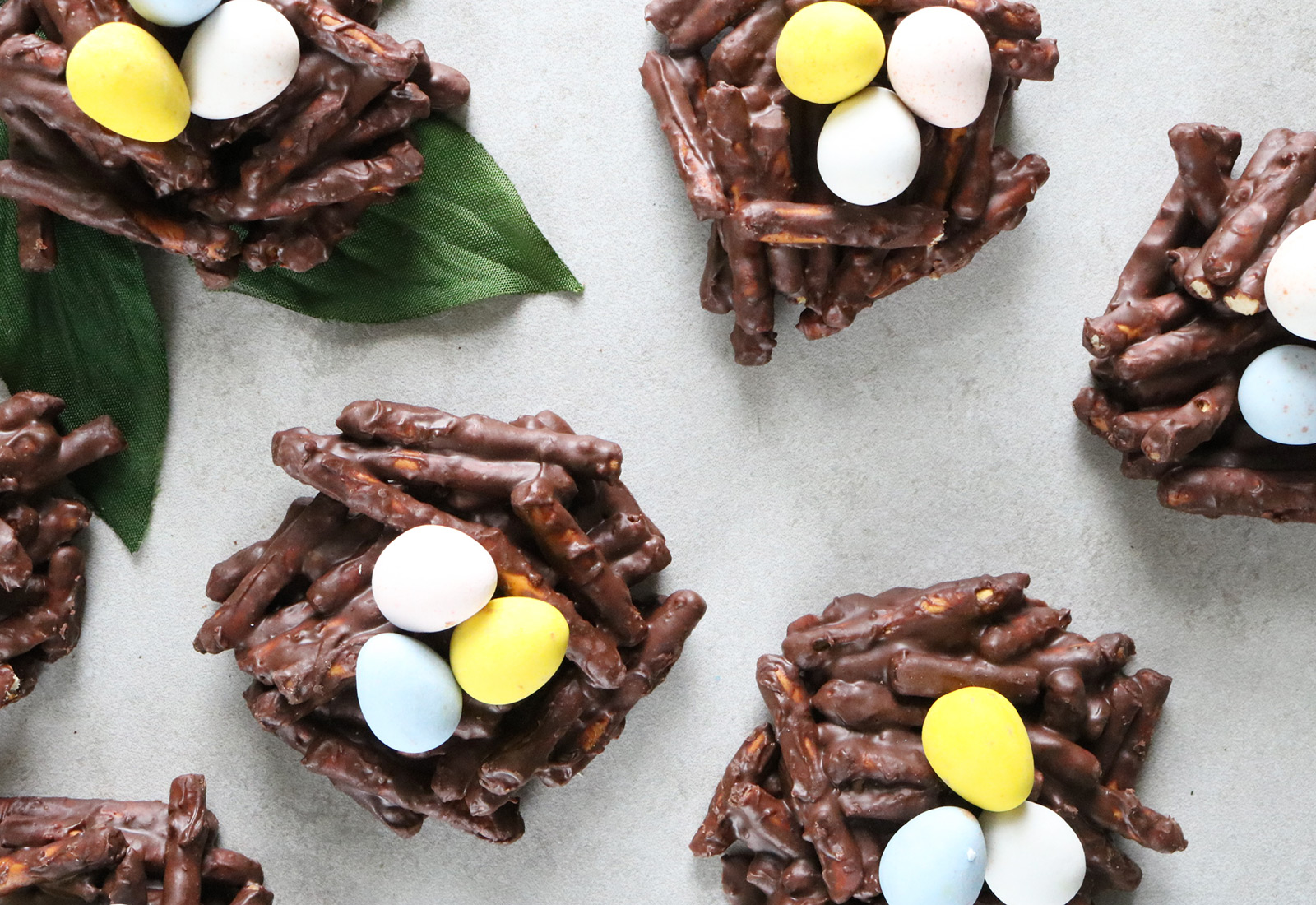 How to Make Bird's Nest Cookies for Easter