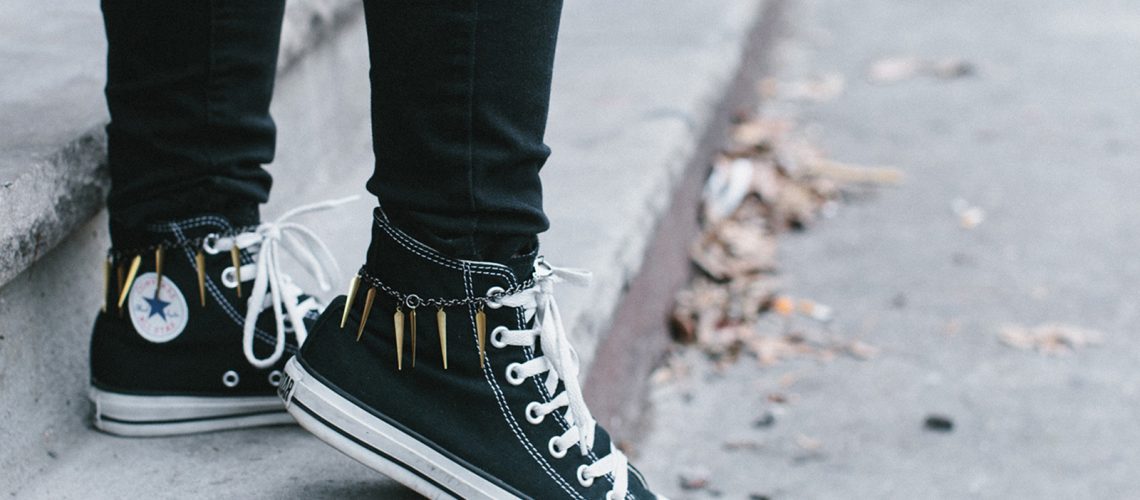 DIY Hi-Top Sneaker Anklets - Wild Amor