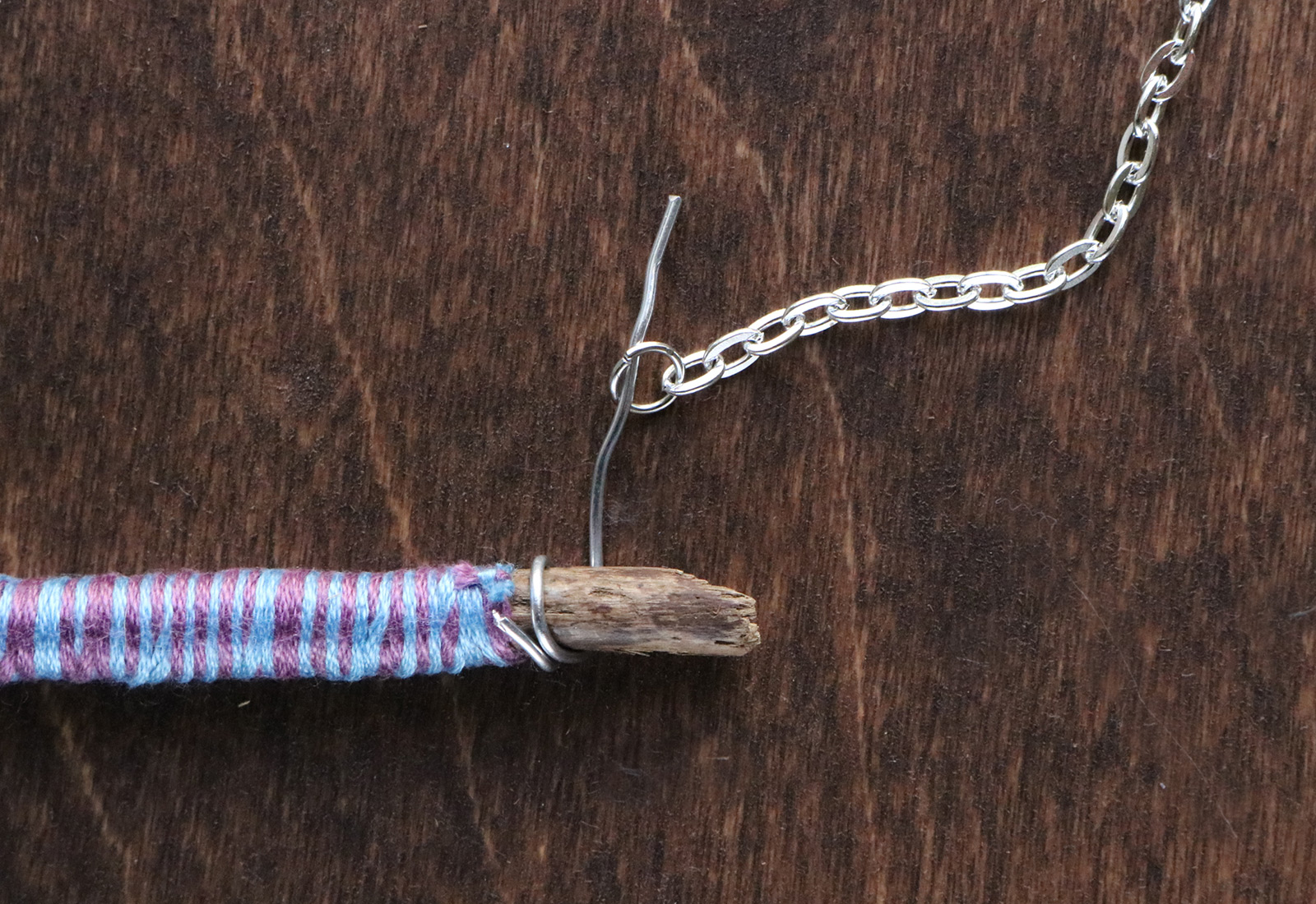 Twig Monogram Necklace DIY