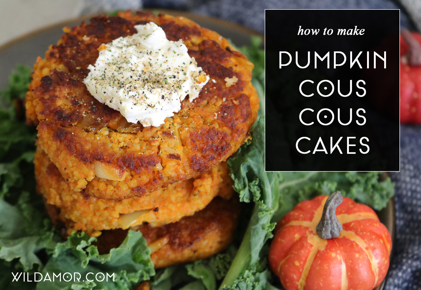 Pumpkin Cous Cous Cakes Recipe