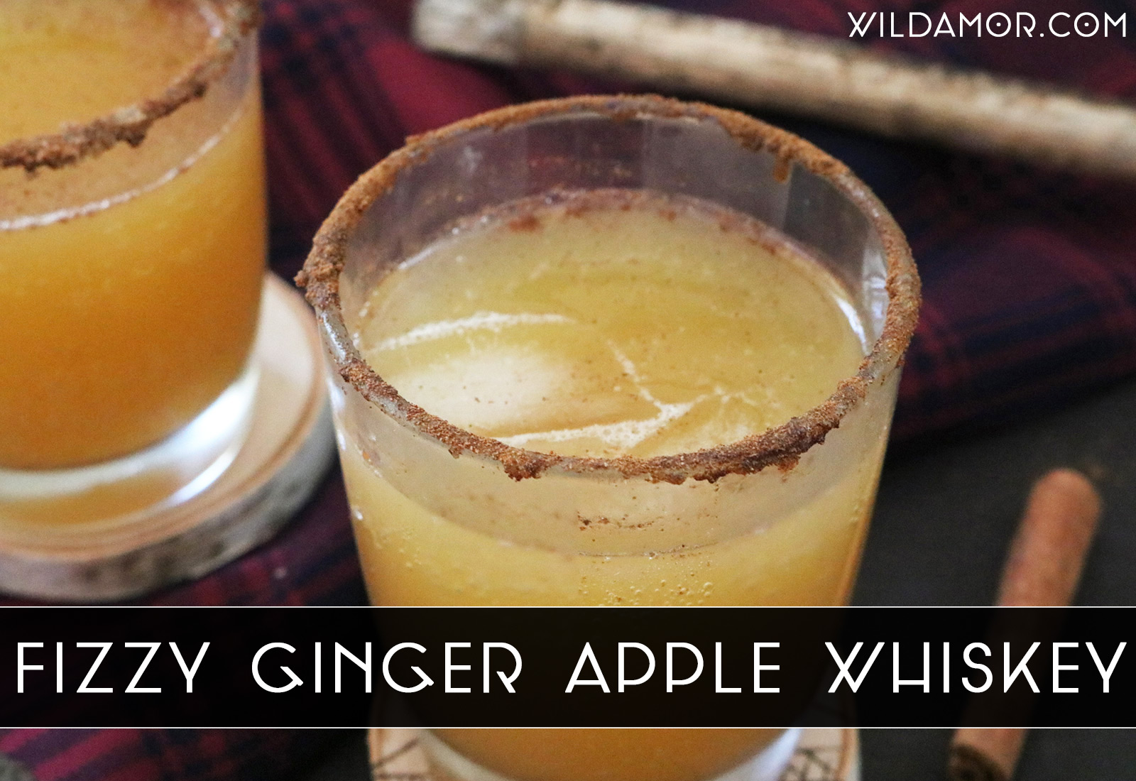 Fizzy Apple Ginger Whiskey