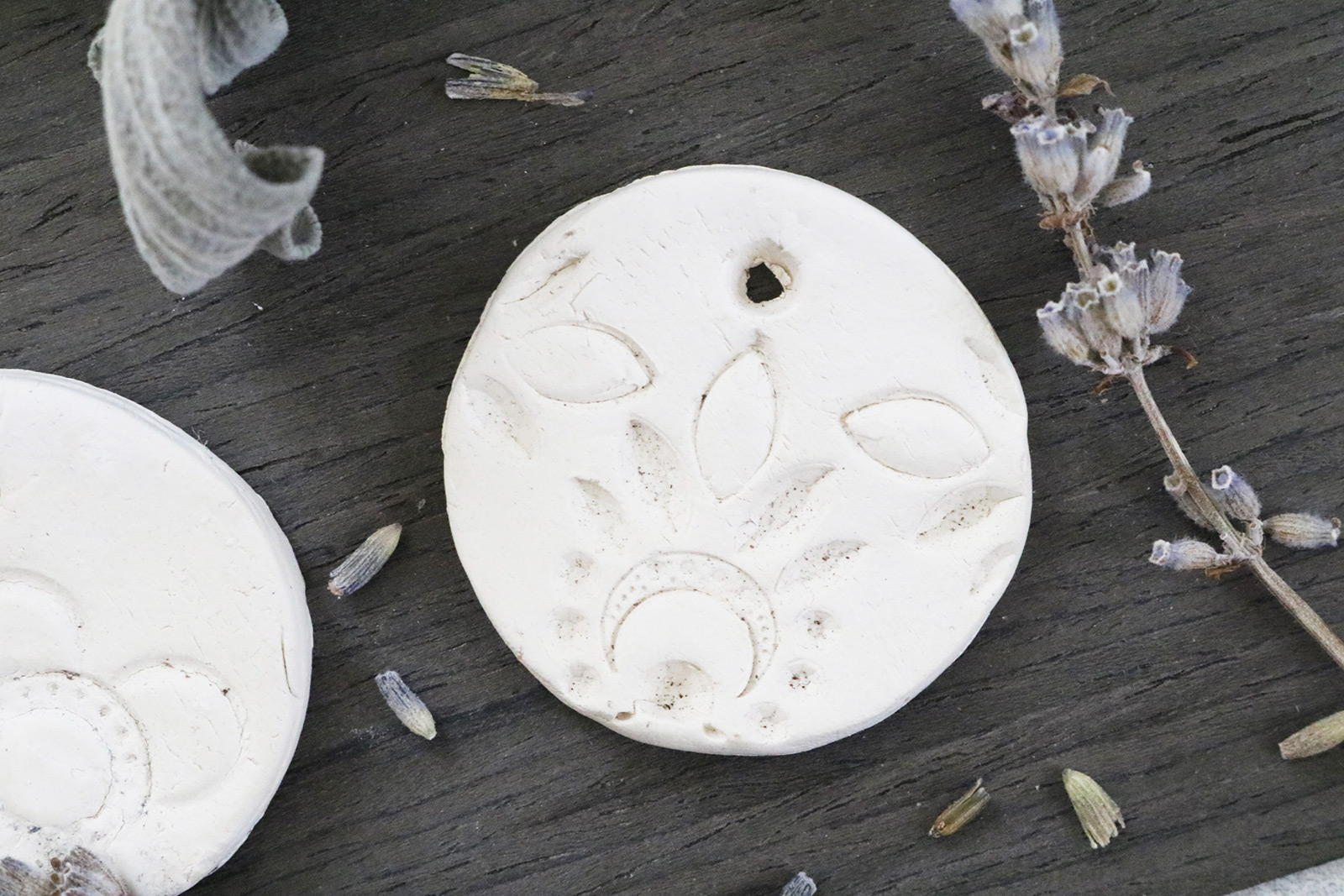 DIY Clay Diffuser Pendants