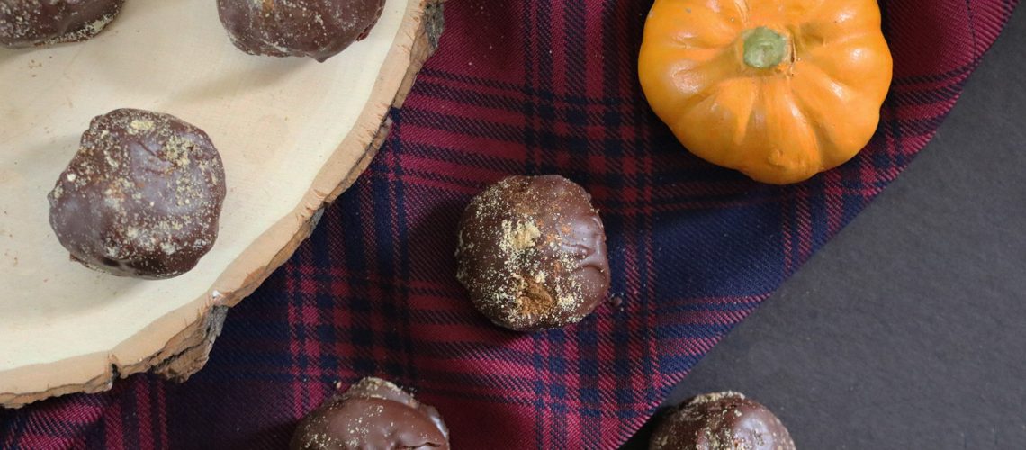 Pumpkin Graham Cracker Truffle Recipe