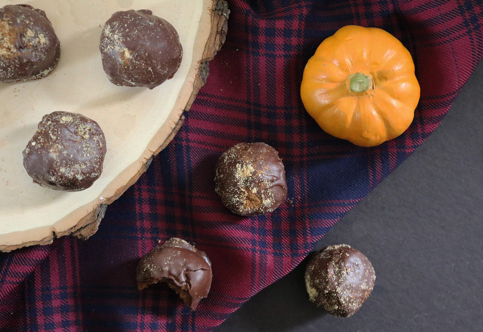 Pumpkin Graham Cracker Truffle Recipe