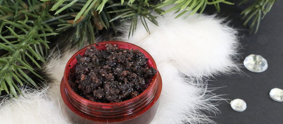 Peppermint Mocha Lip Scrub DIY