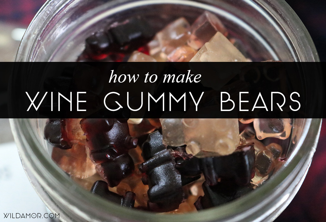 DIY Wine Gummy Bears