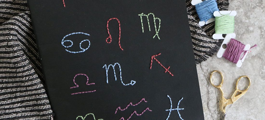 Zodiac Notebook DIY