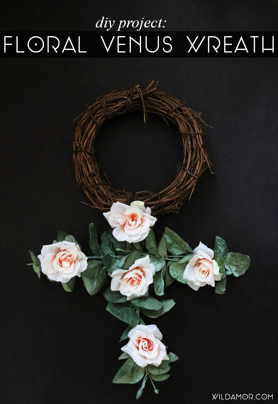 Floral Venus Wreath DIY