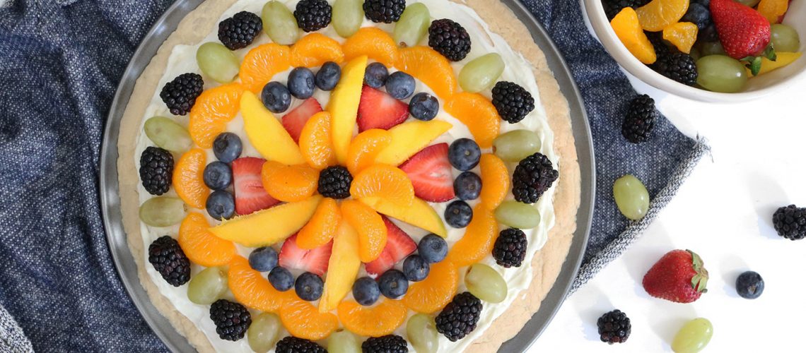 Fruit Tart Pizza Recipe