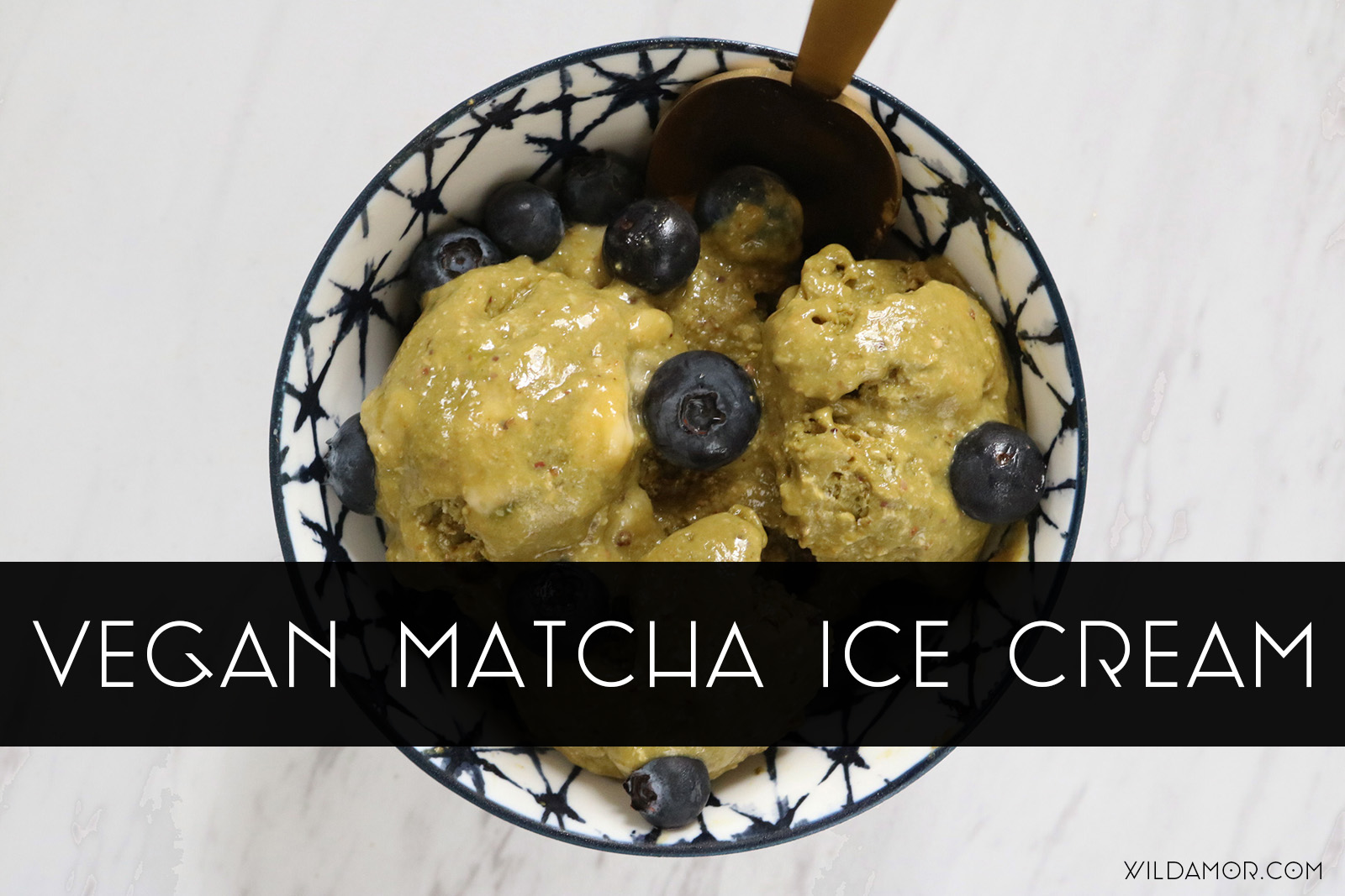 Vegan Matcha Ice Cream