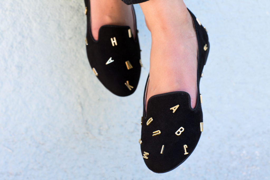 DIY: Alphabet Shoes (Inspired by Jeffrey Campbell)
